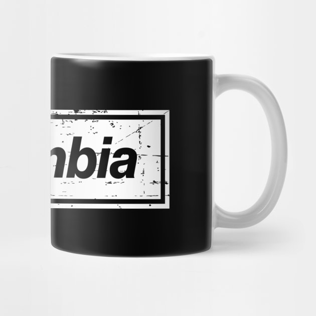 Columbia - The Mancunian Indie Anthem White by Butter Creative